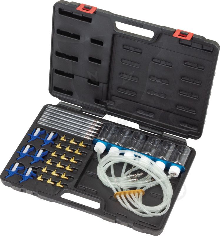 Átfolyásmérő - résolaj veszteség mérő készlet adapterekkel