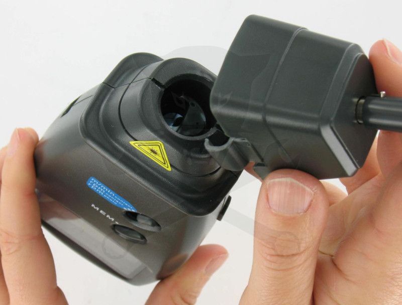 Digitális fordulatszámmérő 2:1-ben - kontakt és nem kontakt - Hubitools