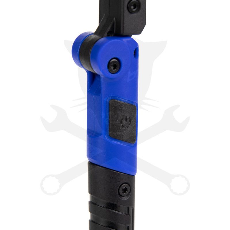 Szerelőlámpa LED COB ledes 7 mm vékony 3 funkciós akkus USB + mágnes