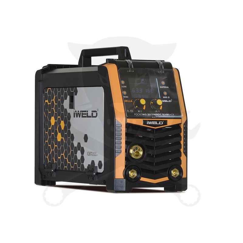 Hegesztő inverter Gorilla PocketMIG 205 Car Body Synergic