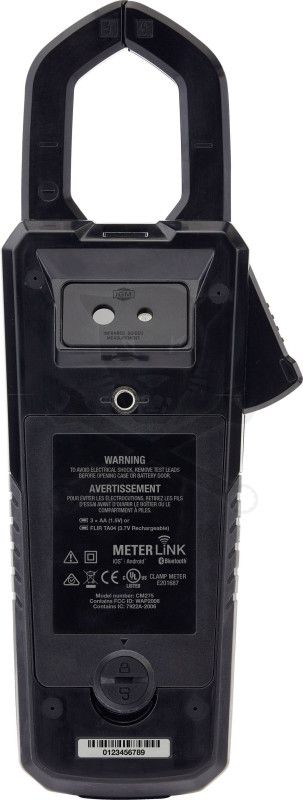 Multiméter, lakatfogós DC 1000 / AC 600V beépített hőkamerával