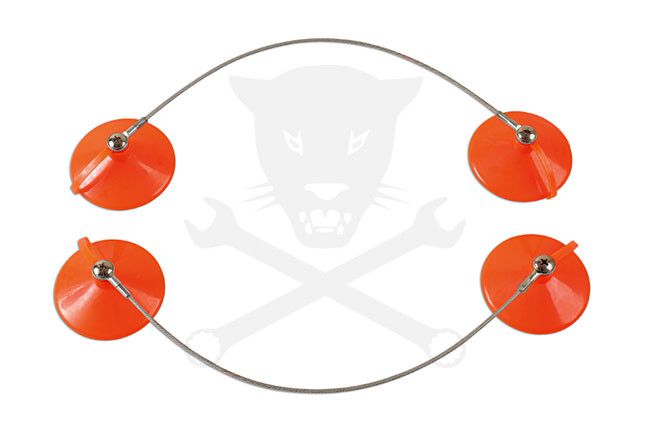 Üvegtartó korongok ablakszereléshez - párban