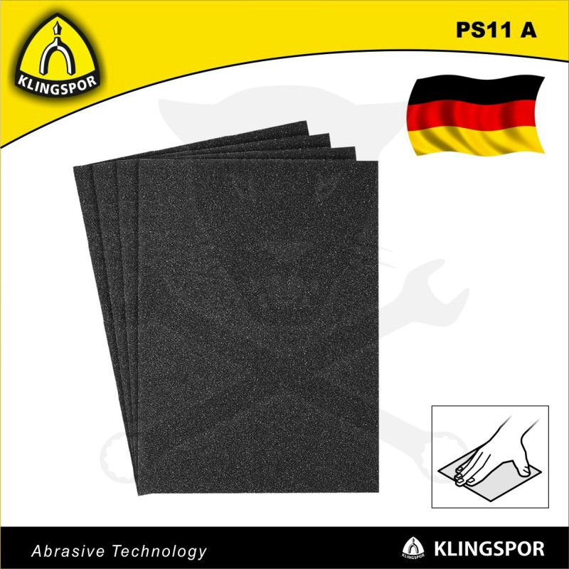 Csiszolóvászon ív 230x280 mm P150 - 371 X Klingspor