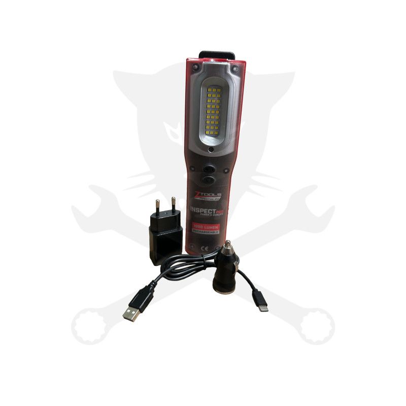 Szerelőlámpa (LED lámpa) 1000 L IP54 USB-s mágneses készlet