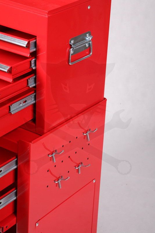 Szerszámos kocsi  2 részes 8 fiókos+2 tárolós