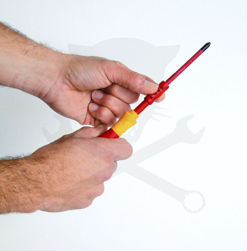 Szigetelt VDE 1000 V-os cserélhető SlimVario SL+PH+PZ készlet 9 részes