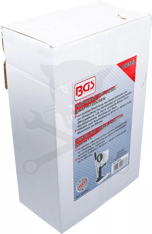 Porlasztó beállító-vizsgáló teszter -600 Bar- diesel injektorokhoz