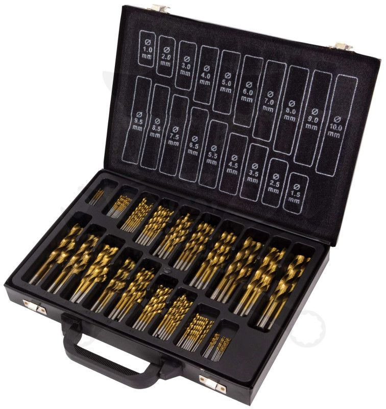 Csigafúró Klt. HSS 170 db-os - műanyag kofferben - Welzh