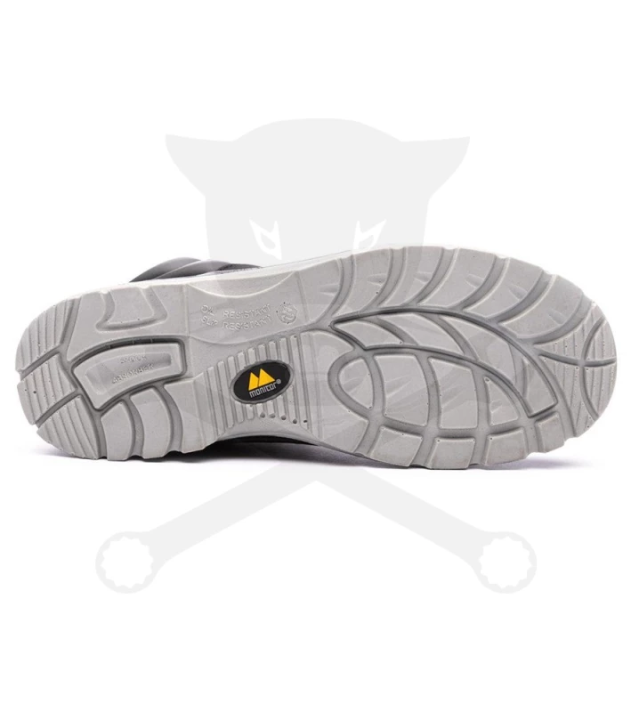 Munkavédelmi bakancs MONITOR - Midway FO SRC Fekete-Sárga 45-ös