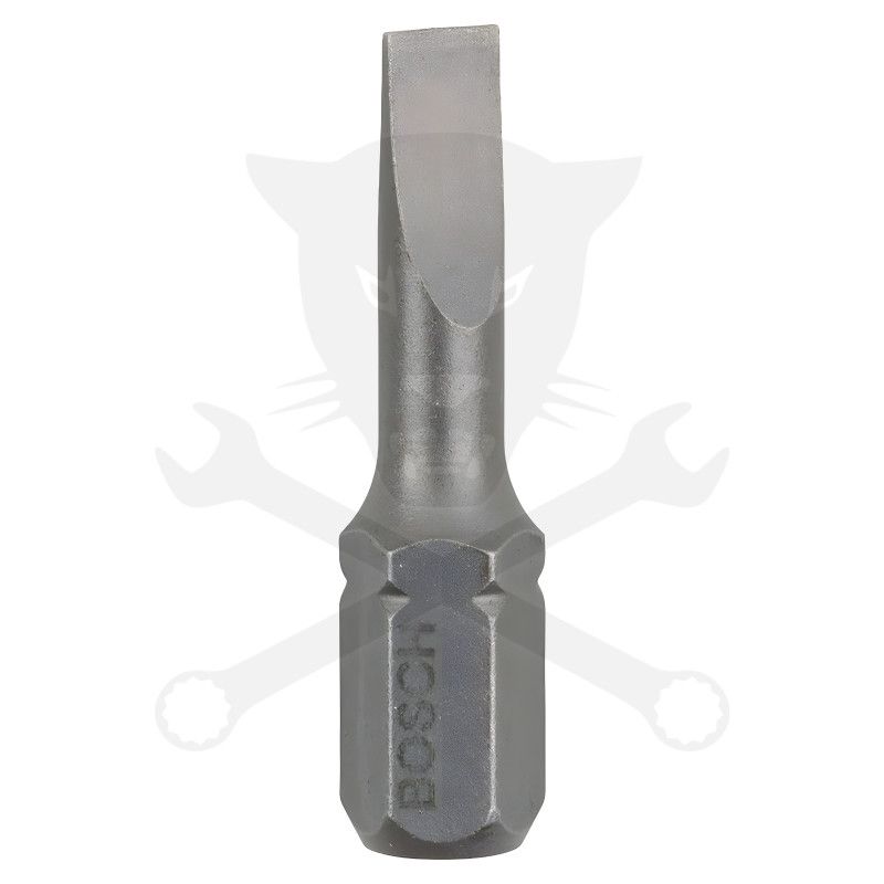 Bit 1/4" Lapos 0.8 x 5.5 x 25 mm - hornyolt 3 db-os - Bosch