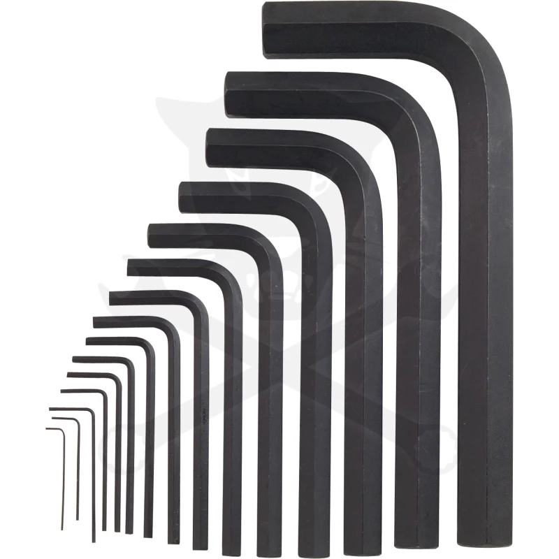 Imbuszkulcs készlet rövid, egyenesv. 0,71-17-mm - MHLX15MS Bondhus