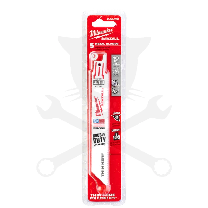 Orrfűrészlap, fémlemez készlet 150x2,5 mm 5 db-os - Milwaukee