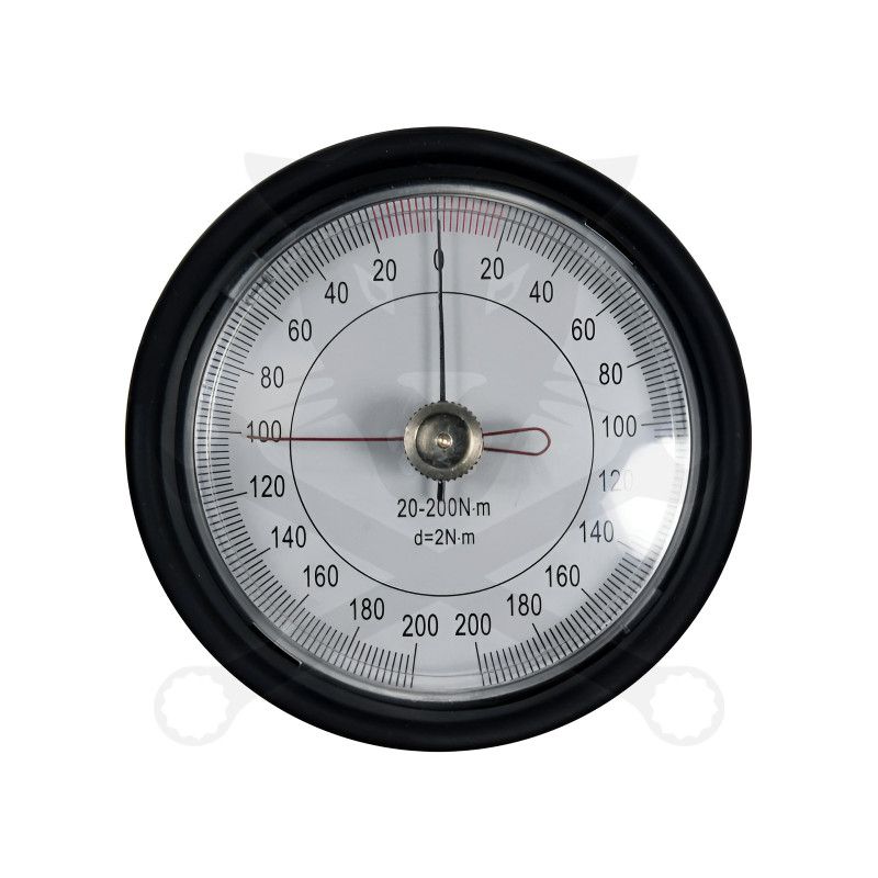 Nyomatékkulcs, mérőórás  20-200 Nm 1/2" YATO