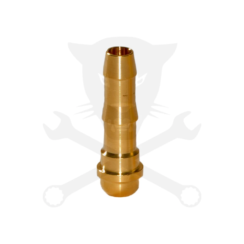 Gáz csatlakozó - RÉZ - tömlővég  8,0 mm 3/8"