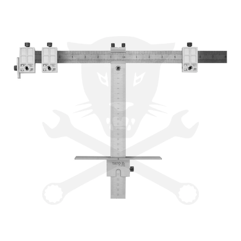 Fúrósablon állítható 250 mm alumínium - Yato