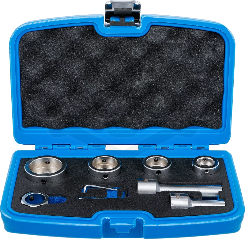 Menetfúró és menetmetsző készlet 7 darabos - BGS