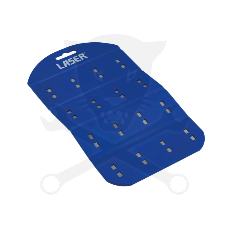 Mágneses tálca téglalap - flexibilis - 220 x 140 x 5 mm - Laser