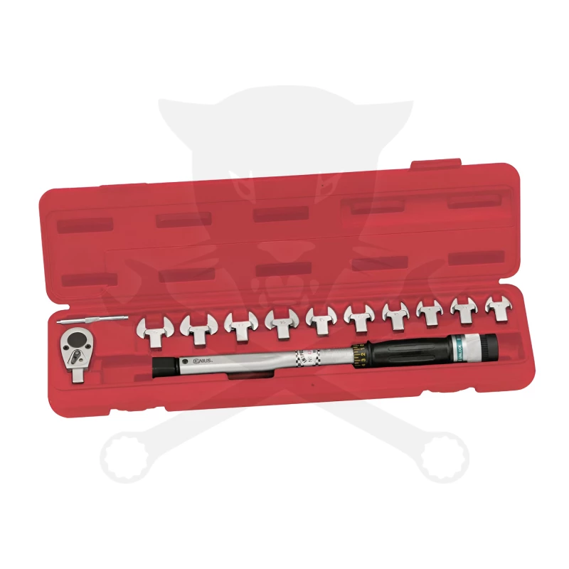 Nyomatékkulcs  10-190 Nm - Cserélhető fej 3/8" - kalibrálva