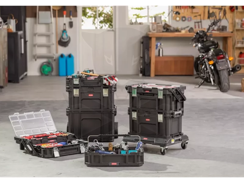 Lapos gurulós kocsi Connect Trolley - 100 kg - Keter