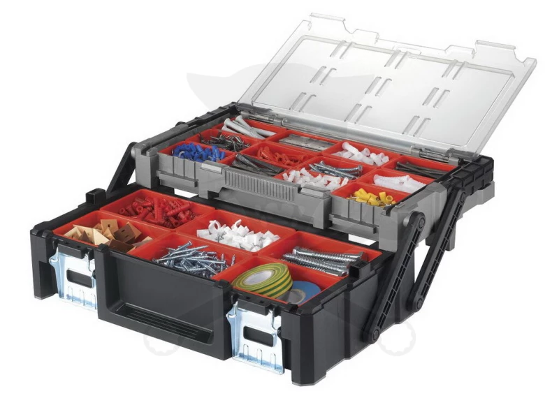 Szerszámos láda - szortimenter 458x240x145 mm "18 - Cantilever - Keter