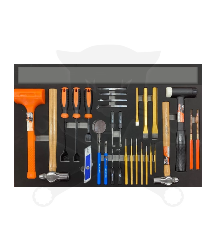 Szerszámkészlet, tálcás 30 db-os - USA SERIES - SP Tools