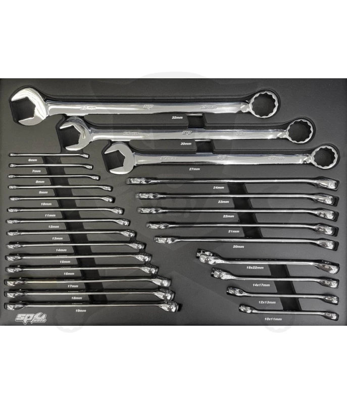 Szerszámkészlet, tálcás 26 db-os - SP Tools