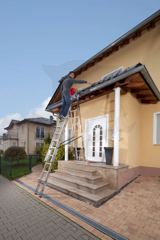 Létra ALU létrafokos sokcélú álló 3x10 fokos - Krause Monto TRIBILO