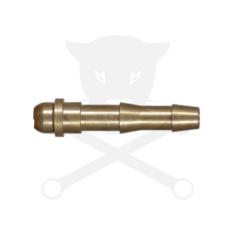 Gáz csatlakozó - RÉZ - tömlővég  6,3 mm 1/4"