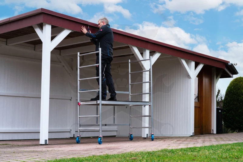 Aluminium gurulóállvány RollTec Mobil  2,90 m - KRAUSE