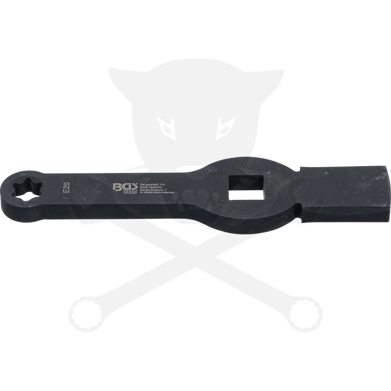 Féknyeregkulcs -TEHER- 20 mm üthető belső torx 3/4" MAN - BGS