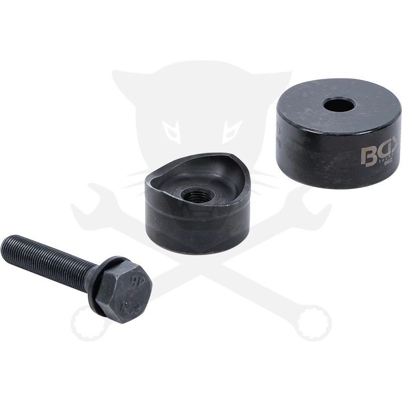 Körkivágó készlet fémre HSS 3 db-os 35 mm - BGS