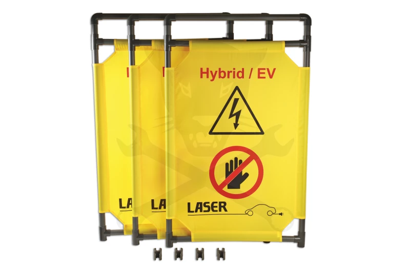 Kordon - műanyag összecsukható biztonsági akadály 3r. - Hybrid