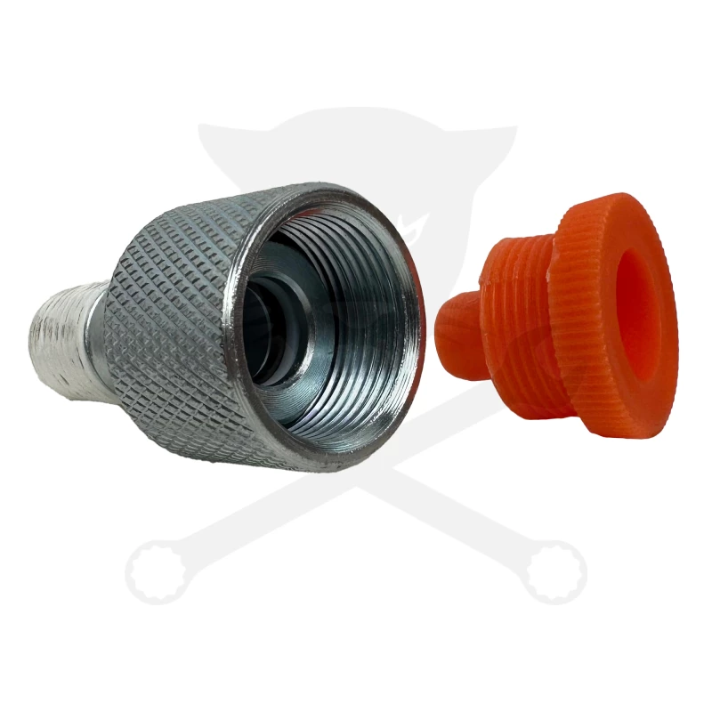 Karosszéria nyomatóhoz szelepes hidr.-csatl. - mama - 1/4"-os KM