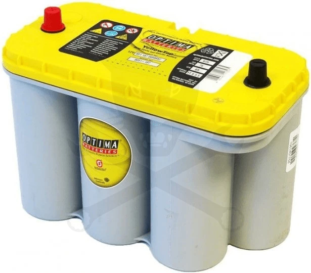 Akku OPTIMA YELLOW TOP 12V 75Ah 975A Közép pólus 325x165x218 mm