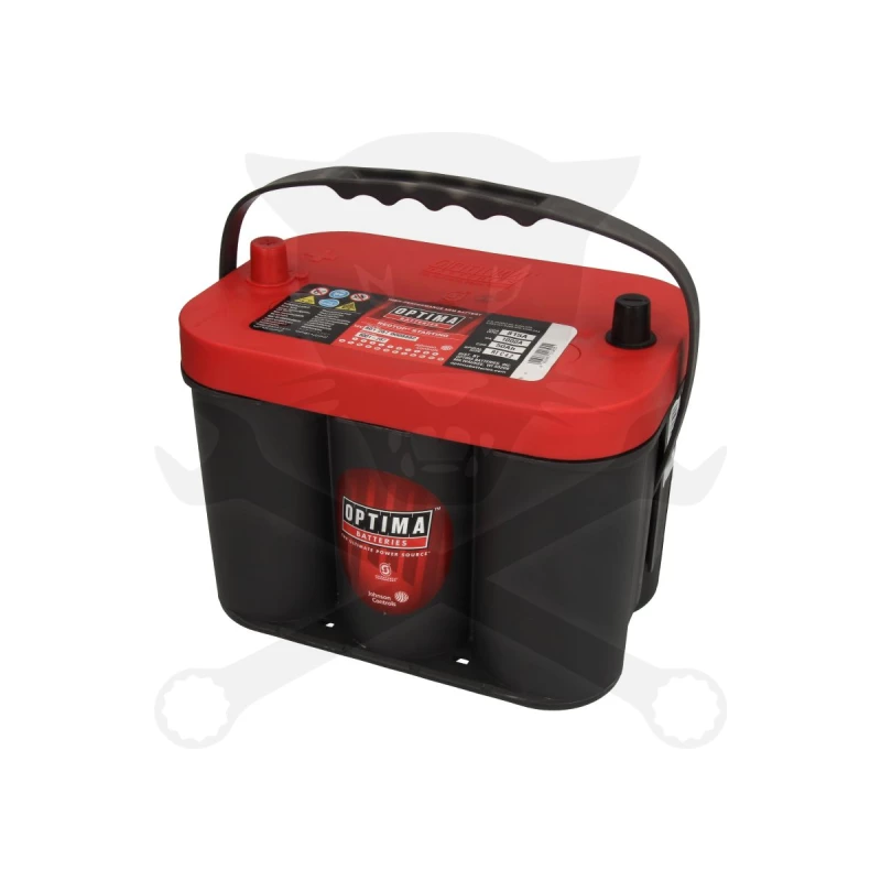 Akku OPTIMA RED TOP 12V 50Ah 815A Közép pólus 254x172x173 mm