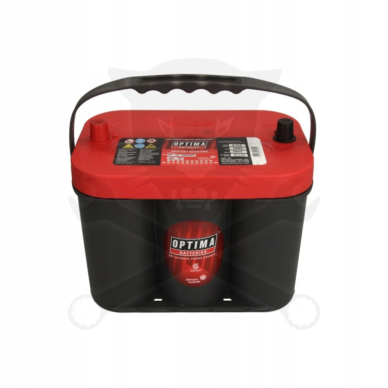 Akku OPTIMA RED TOP 12V 50Ah 815A Közép pólus 254x172x173 mm