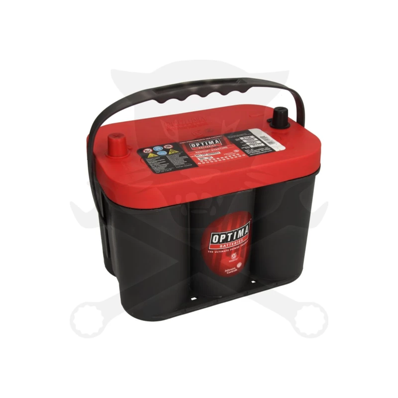 Akku OPTIMA RED TOP 12V 50Ah 815A Közép pólus 254x172x173 mm