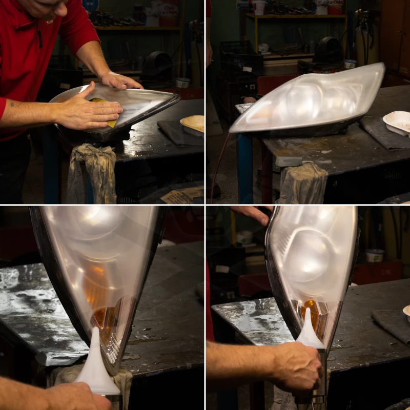 Fényszóró felújító készlet, univerzális