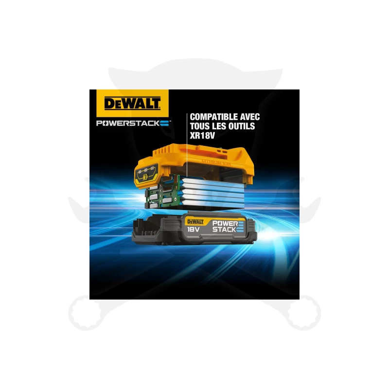 Akkumulátor 18V  1.7Ah Li-ion - gumírozott - DeWalt