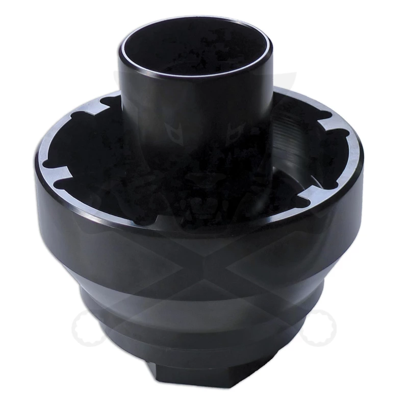 Záróanya foglalat 133 - 145 mm + 6 lapú légkulcs 60 mm MAN-hez - Laser