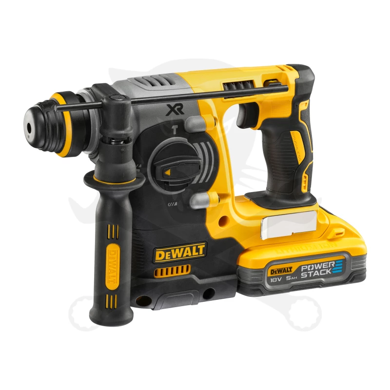 Fúró-vésőkalapács akkus 18V  2.1J 2db 5.0Ah -POWERSTACK- DeWalt
