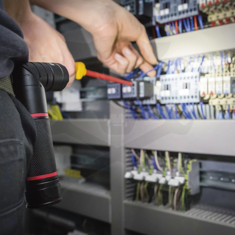 Szerelőlámpa (Zseblámpa) hajlítható, lézer, UV - 280 lm 3xAAA  SB 246 70