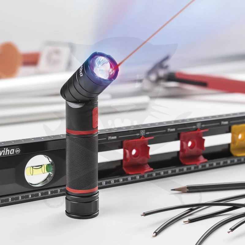 Szerelőlámpa (Zseblámpa) hajlítható, lézer, UV - 280 lm 3xAAA  SB 246 70