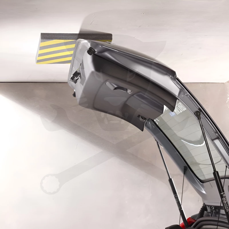 Fényezés és falvédő öntapadó szivacs garázsba 1 db-os  50x25x2,5 cm