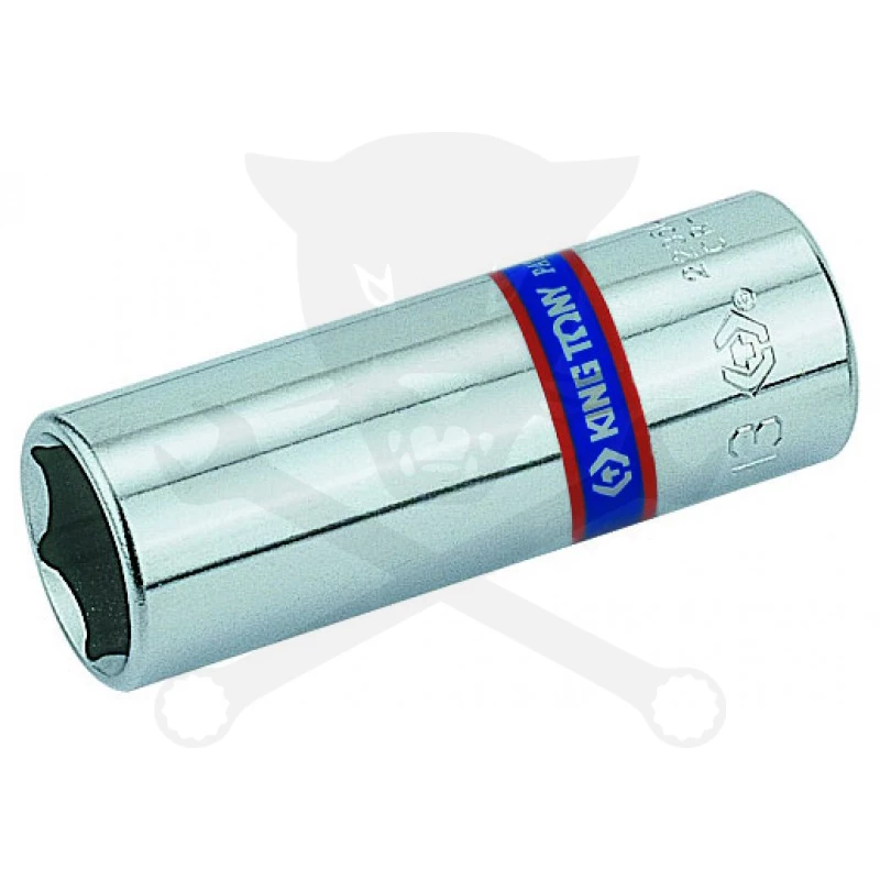 Dugókulcs - crowafej 1/4" 6 lap hosszú 13 mm - King Tony