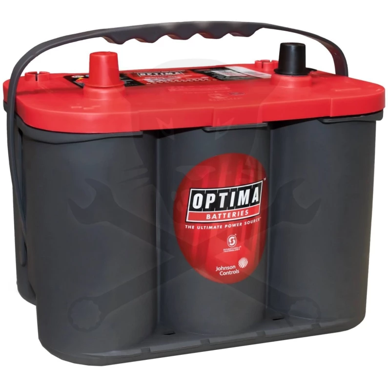 Akku OPTIMA RED TOP 12V 50Ah 815A Bal pozitív 254x172x173 mm