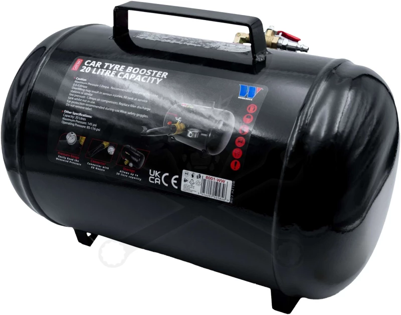 Kerékszerelő "robbanó" puffer tartály 20 literes