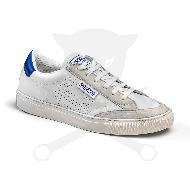 Munkacipő védelem nélküli irodai SPARCO - S-Time Fehér-Kék 39