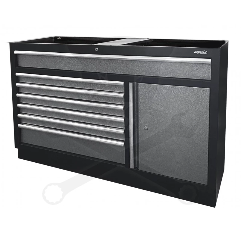 Műhelybútor SP SERIES Alsó rész: 8 fiókos szekrény 1360x910x480 mm