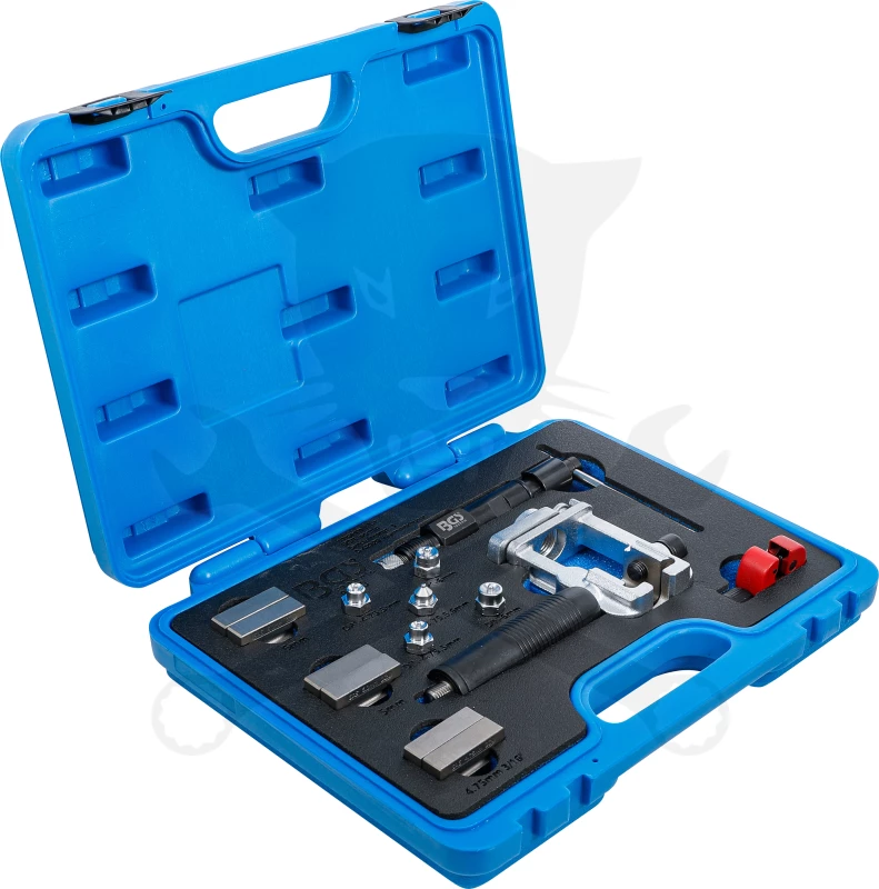 Fékcsőperemező készlet járművön is használható 4.75+5+6 mm Hidraulikus